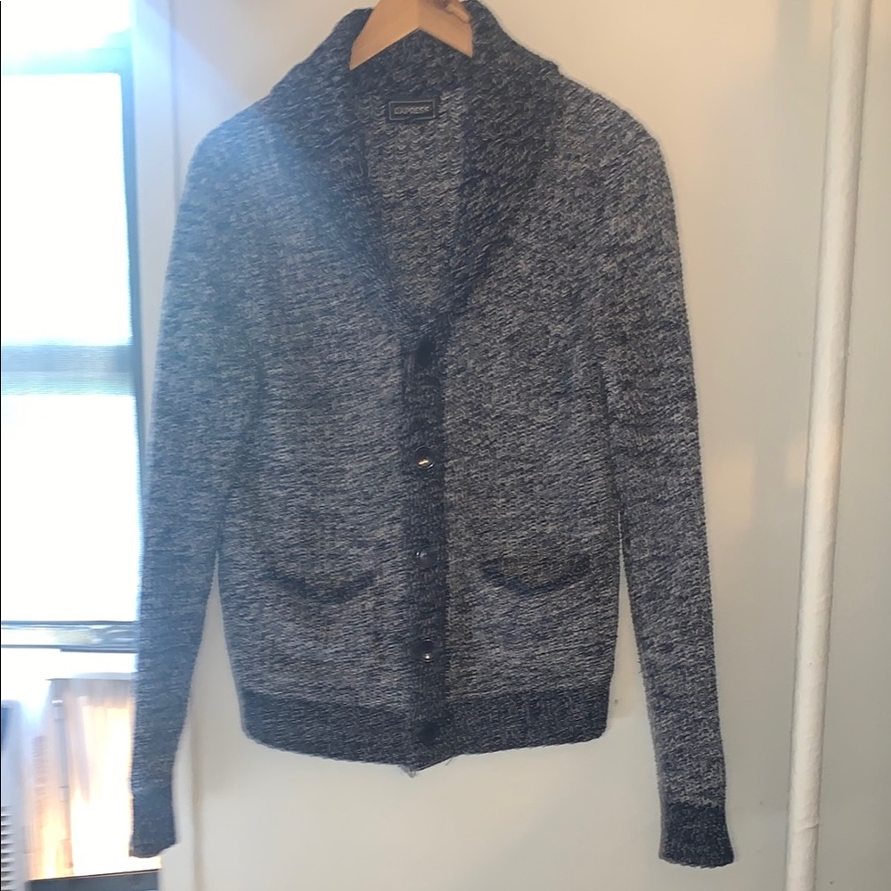 Cardigan Sweater in Blue by Club Room